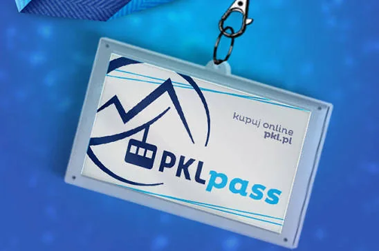Karta PKLpass na smyczy, nośnik skipassów na Kasprowy Wierch i Gubałówkę