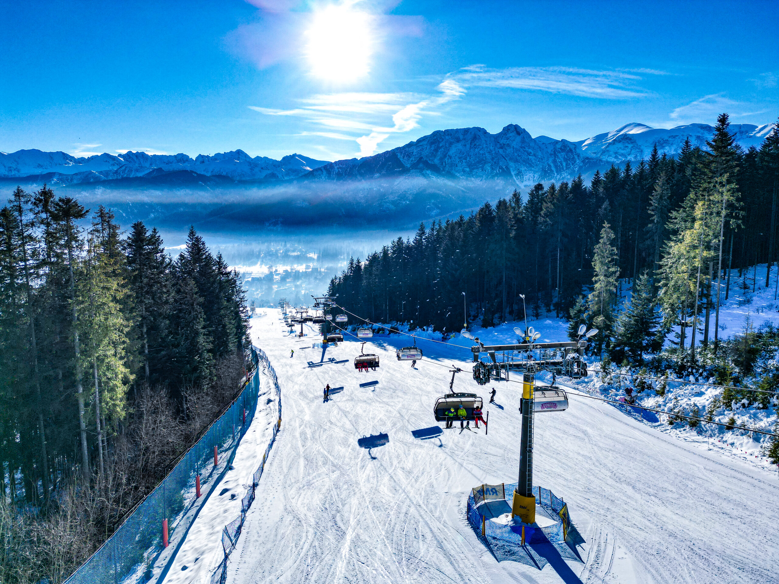 Narty w Zakopanem – stok narciarski Szymoszkowa